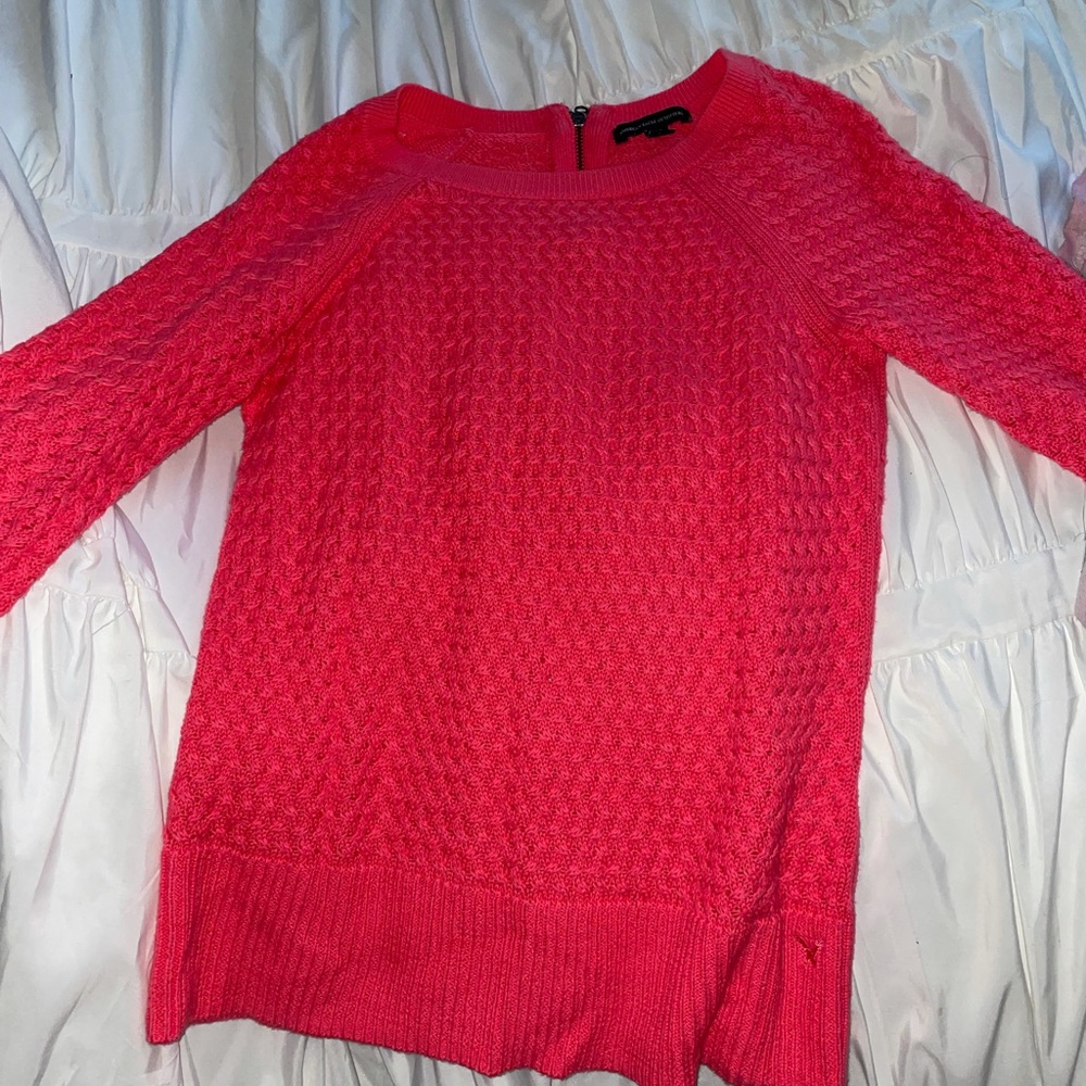 American eagle woven sweater
